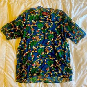 Mickey Mouse button down shirt